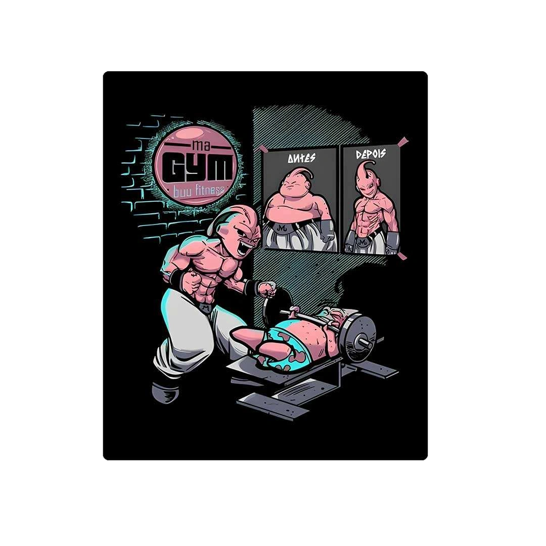 Buu Fitness Sticker